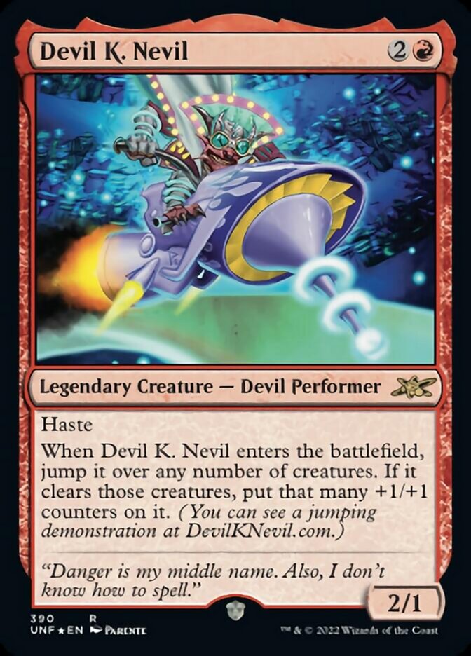 Devil K. Nevil (Galaxy Foil) [Unfinity] | Magic Magpie