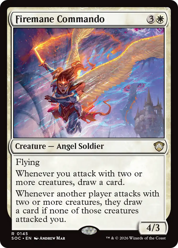 Firemane Commando [Secrets of Strixhaven Commander] | Magic Magpie
