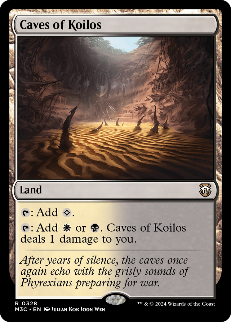 Caves of Koilos (Ripple Foil) [Modern Horizons 3 Commander] | Magic Magpie