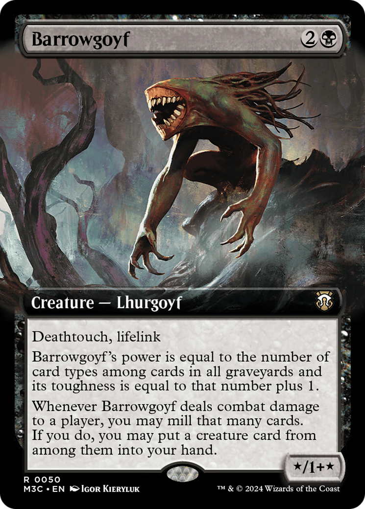 Barrowgoyf (Extended Art) [Modern Horizons 3 Commander] | Magic Magpie