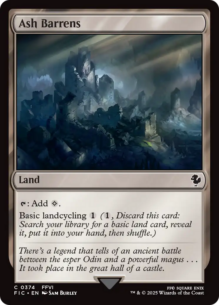 Ash Barrens [FINAL FANTASY Commander] | Magic Magpie