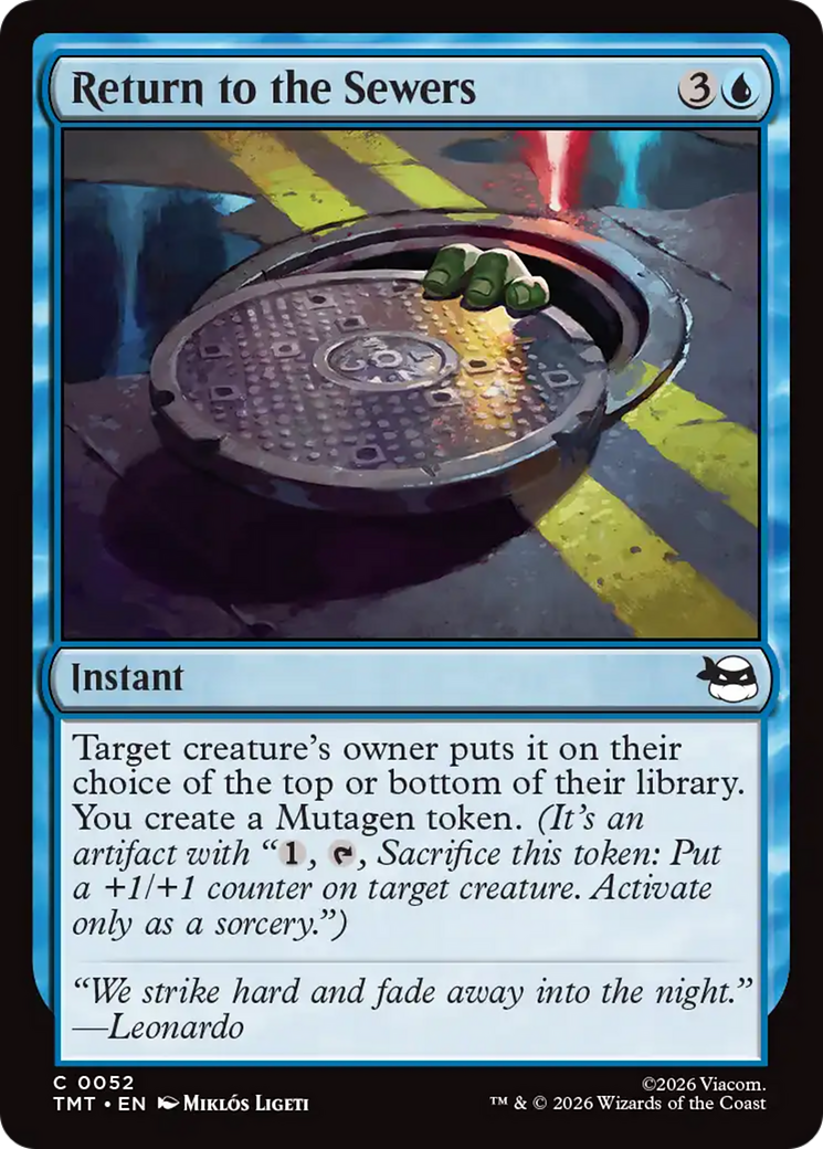Return to the Sewers [Teenage Mutant Ninja Turtles] | Magic Magpie