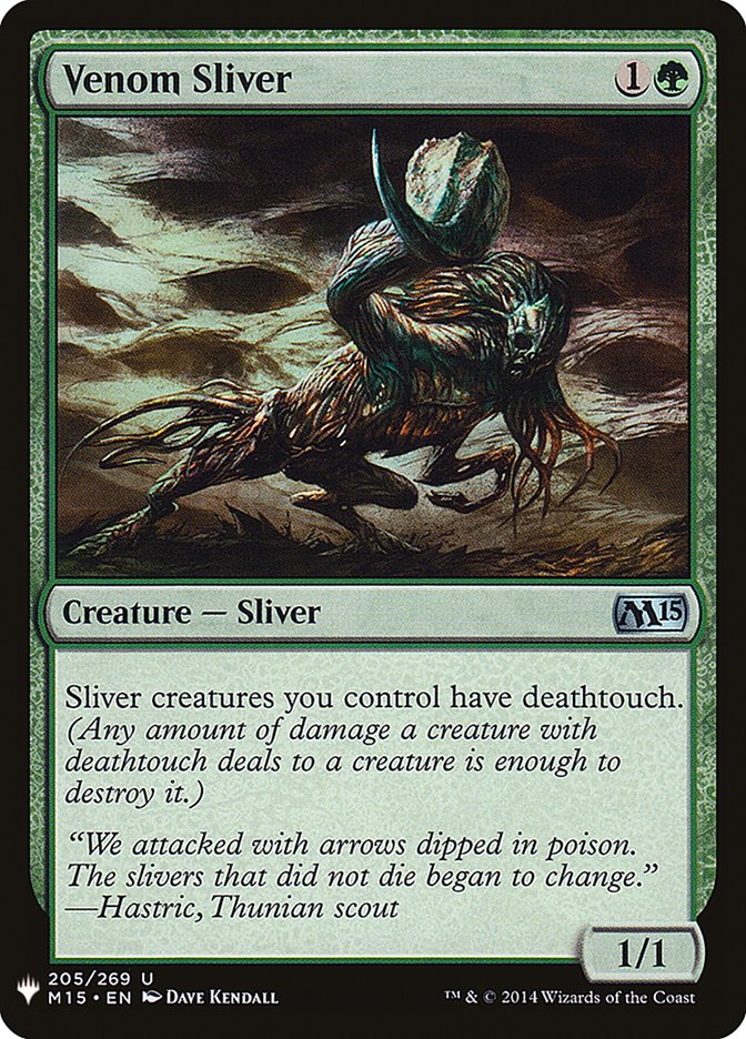 Venom Sliver [Mystery Booster] | Magic Magpie