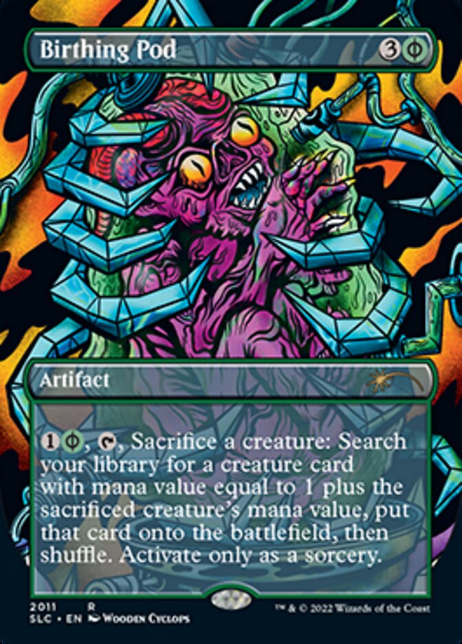 Birthing Pod (Borderless Alternate Art) [Secret Lair Countdown Kit] | Magic Magpie