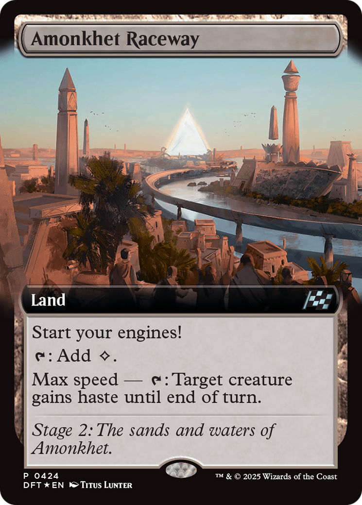 Amonkhet Raceway (Extended Art) [Aetherdrift] | Magic Magpie