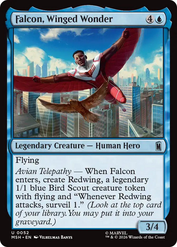 Falcon, Winged Wonder [Marvel Super Heroes] | Magic Magpie