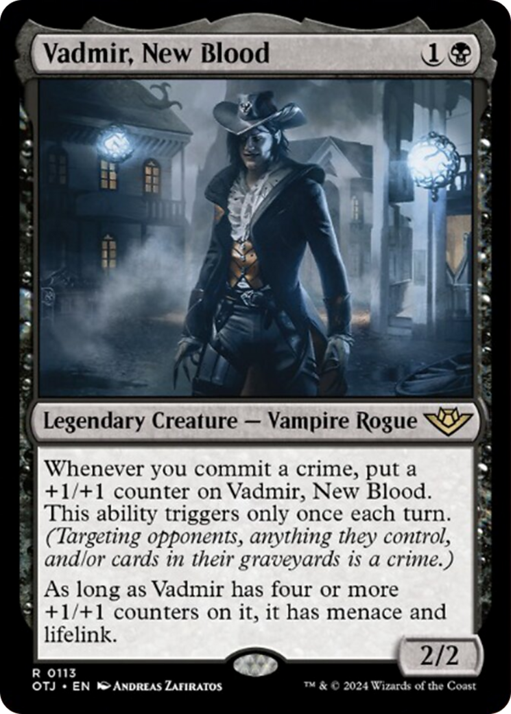 Vadmir, New Blood [Outlaws of Thunder Junction] | Magic Magpie