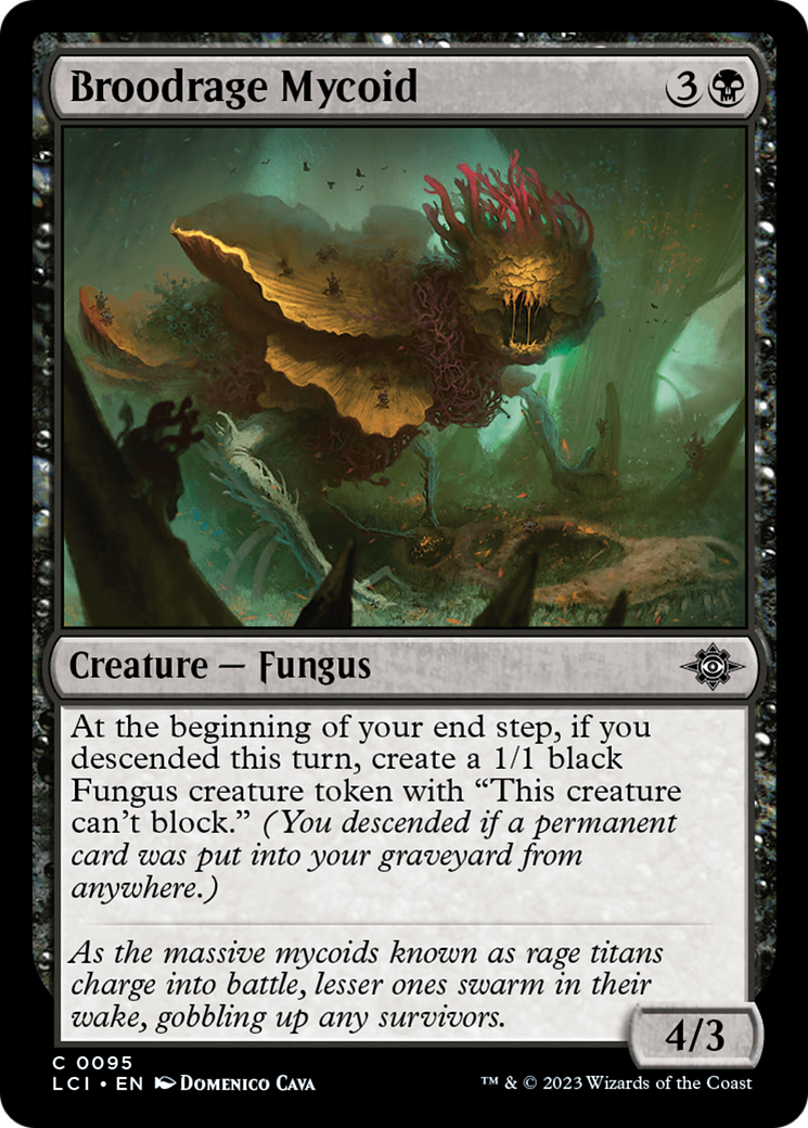 Broodrage Mycoid [The Lost Caverns of Ixalan] | Magic Magpie