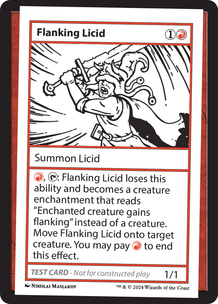 Flanking Licid [Mystery Booster 2 Playtest Cards] | Magic Magpie