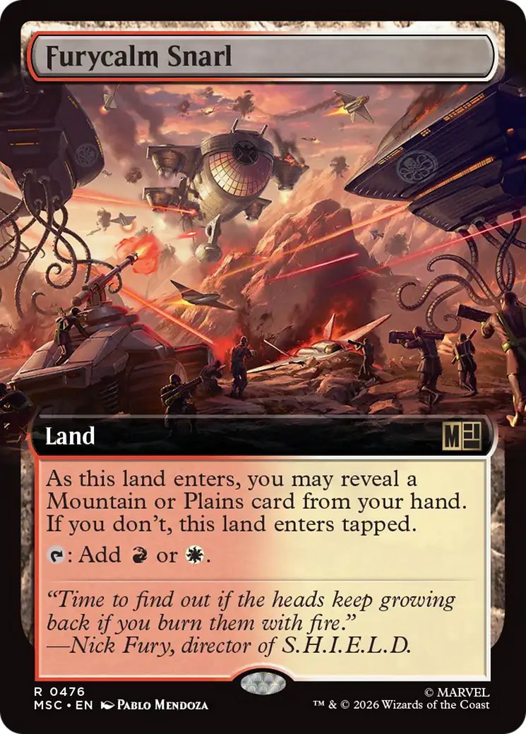 Furycalm Snarl (Extended Art) [Marvel Super Heroes Commander] | Magic Magpie