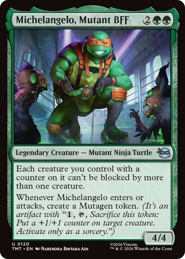 Michelangelo, Mutant BFF [Teenage Mutant Ninja Turtles] | Magic Magpie