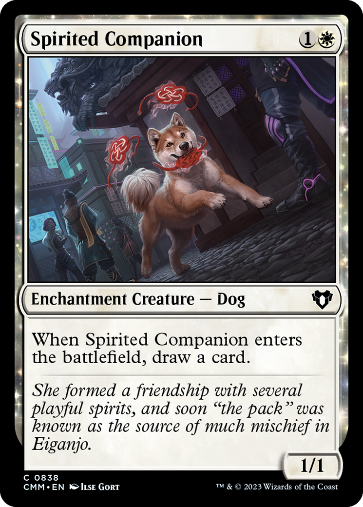 Spirited Companion [Commander Masters] | Magic Magpie