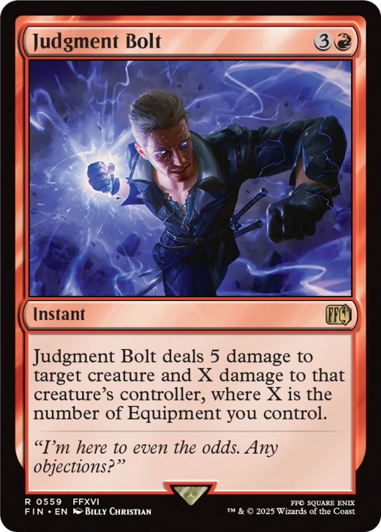 Judgment Bolt [FINAL FANTASY] | Magic Magpie