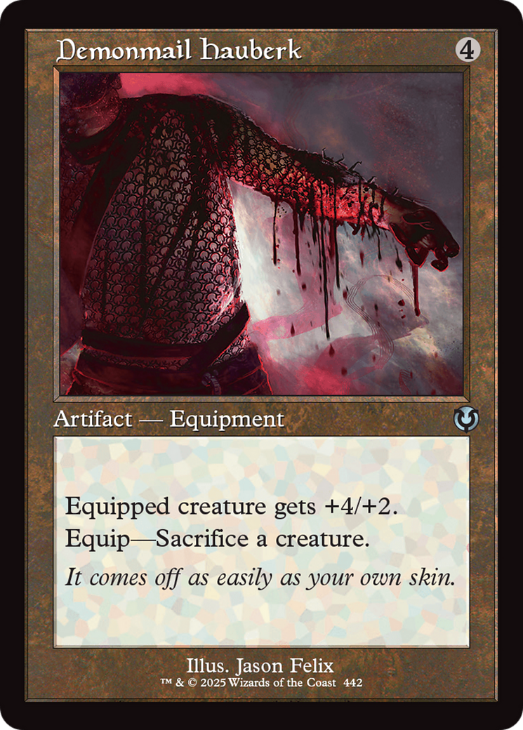 Demonmail Hauberk (Retro Frame) [Innistrad Remastered] | Magic Magpie