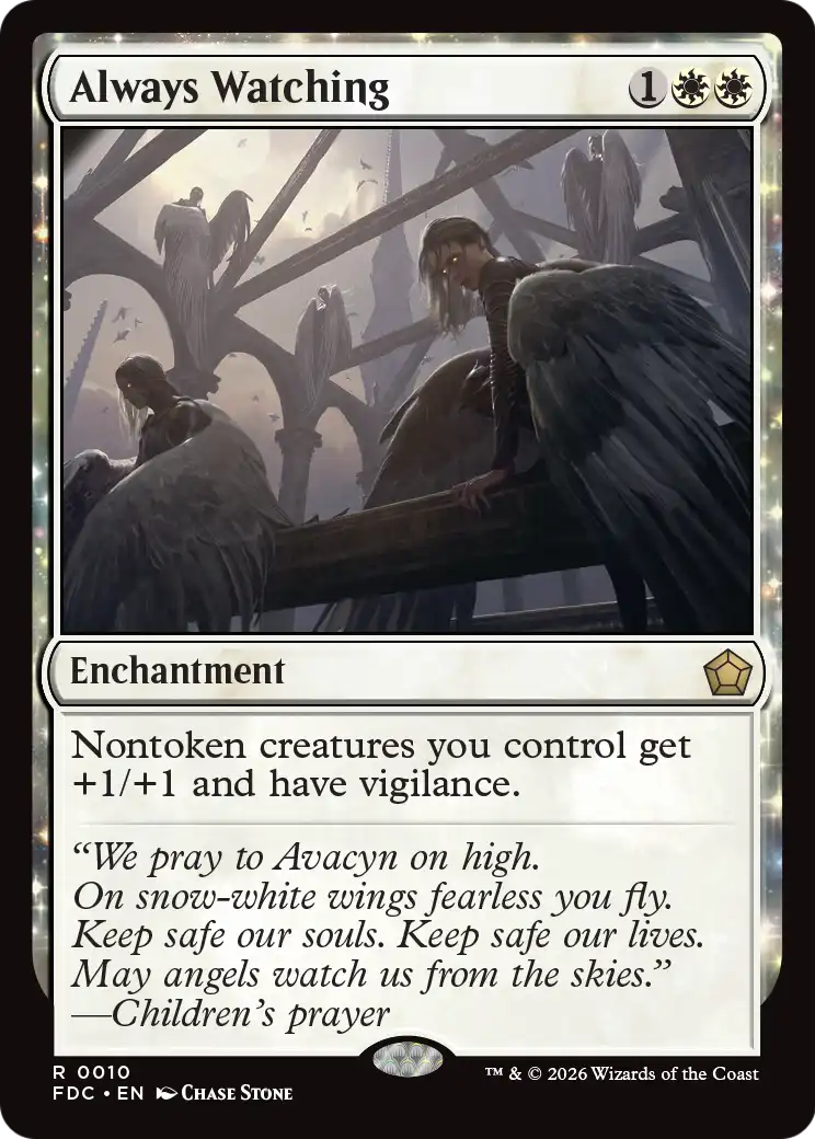 Always Watching [Foundations Commander] | Magic Magpie