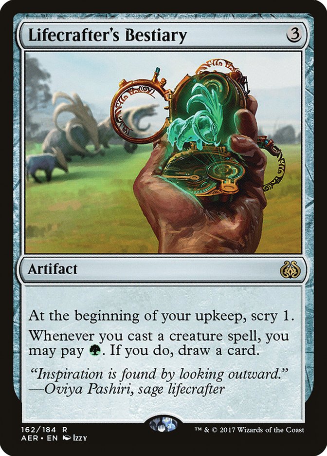 Lifecrafter's Bestiary [Aether Revolt] | Magic Magpie