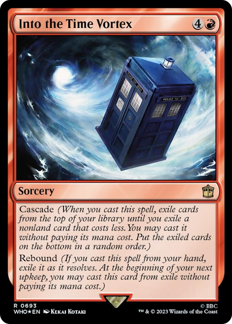 Into the Time Vortex (Surge Foil) [Doctor Who] | Magic Magpie