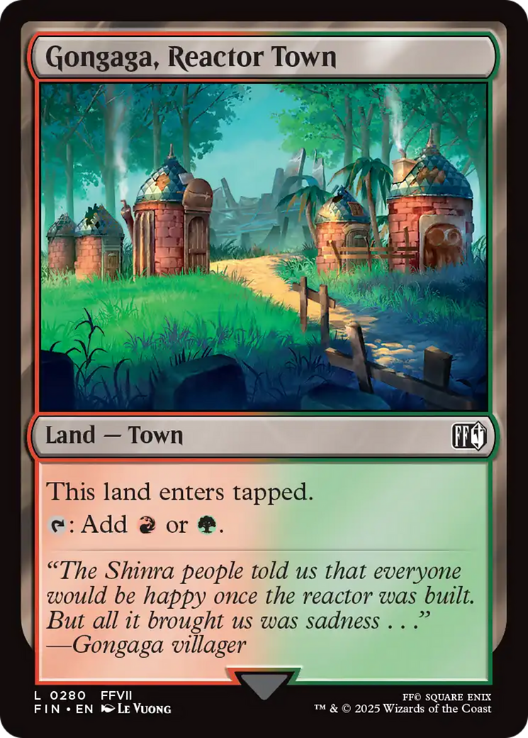 Gongaga, Reactor Town [FINAL FANTASY] | Magic Magpie