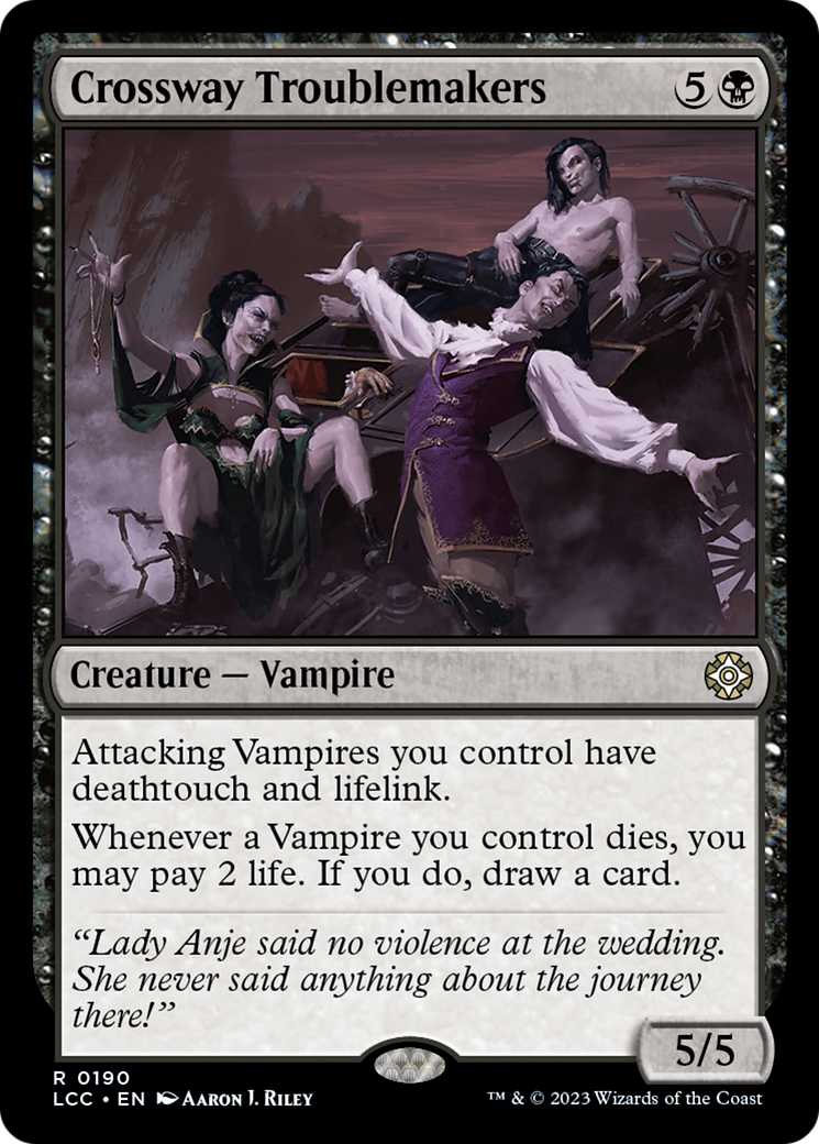 Crossway Troublemakers [The Lost Caverns of Ixalan Commander] | Magic Magpie