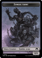 Zombie Army // Energy Reserve Double-Sided Token [Modern Horizons 3 Tokens] | Magic Magpie