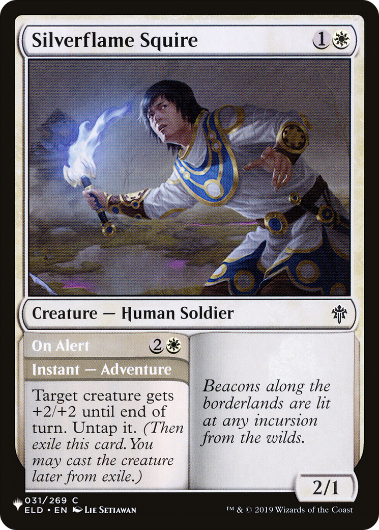 Silverflame Squire [The List] | Magic Magpie