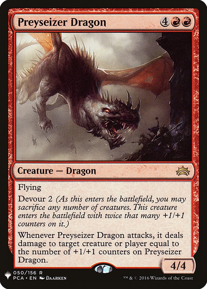 Preyseizer Dragon [The List] | Magic Magpie