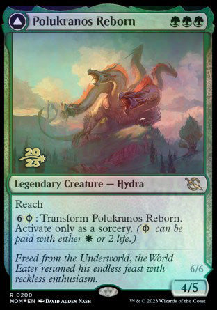 Polukranos Reborn // Polukranos, Engine of Ruin [March of the Machine Prerelease Promos] | Magic Magpie