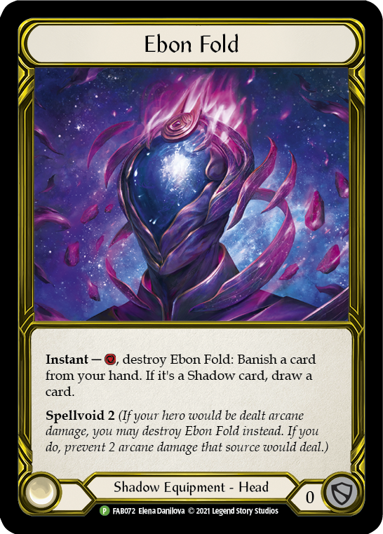 Ebon Fold (Golden) [FAB072] (Promo)  Cold Foil | Magic Magpie