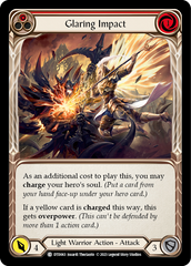 Glaring Impact (Red) [DTD063] (Dusk Till Dawn)  Rainbow Foil | Magic Magpie