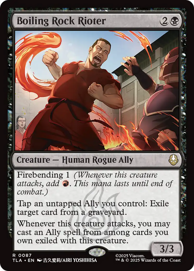Boiling Rock Rioter [Avatar: The Last Airbender] | Magic Magpie