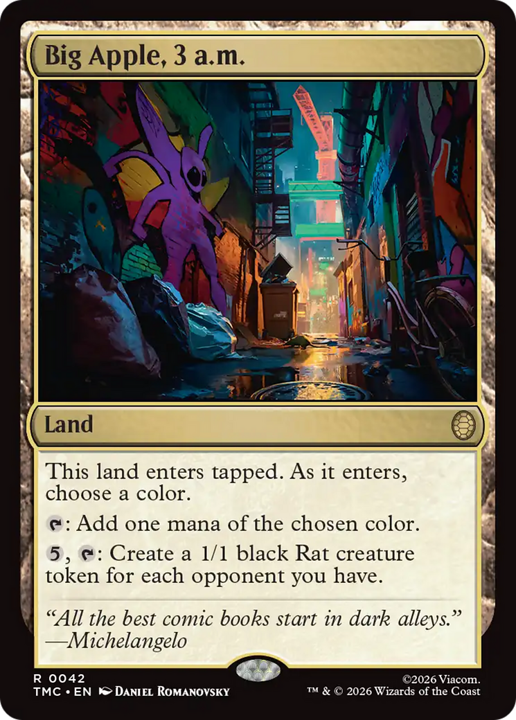 Big Apple, 3 a.m. [Teenage Mutant Ninja Turtles Commander] | Magic Magpie