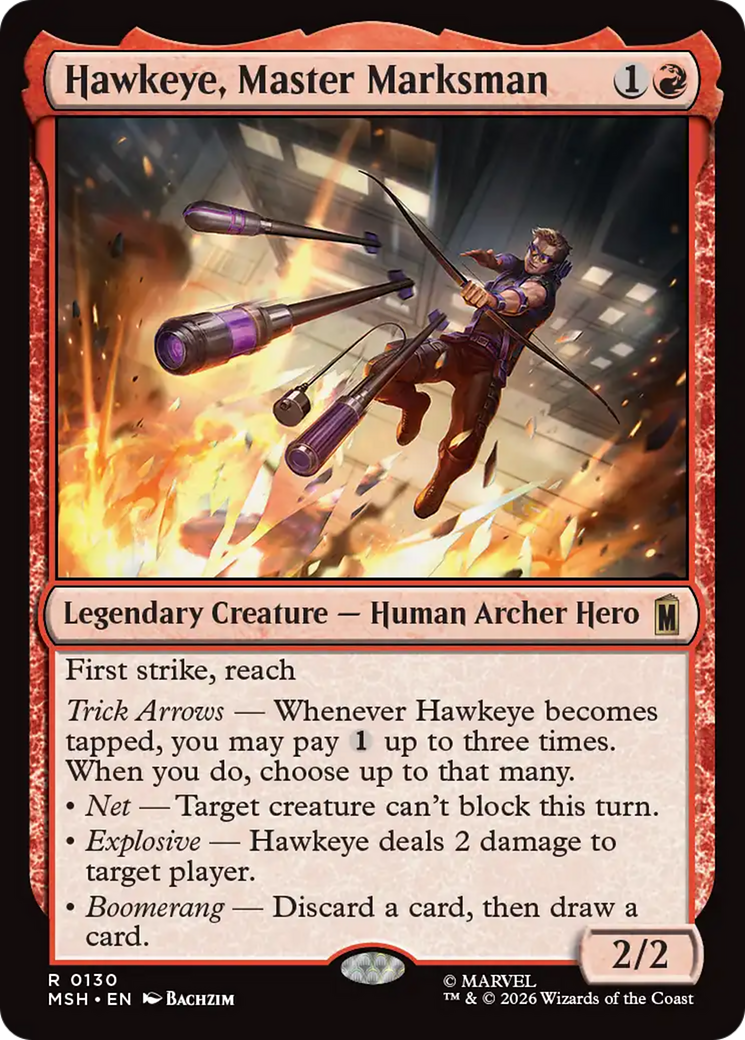 Hawkeye, Master Marksman [Marvel Super Heroes] | Magic Magpie