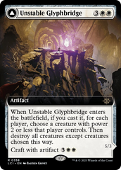 Unstable Glyphbridge // Sandswirl Wanderglyph (Extended Art) [The Lost Caverns of Ixalan] | Magic Magpie