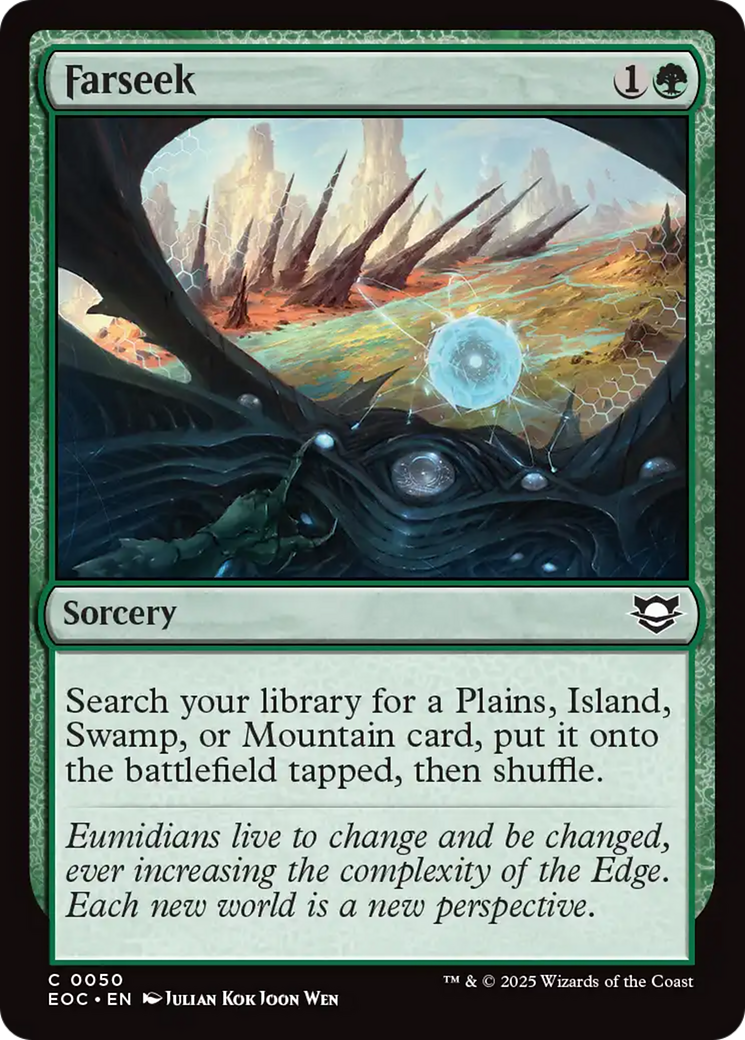 Farseek [Edge of Eternities Commander] | Magic Magpie