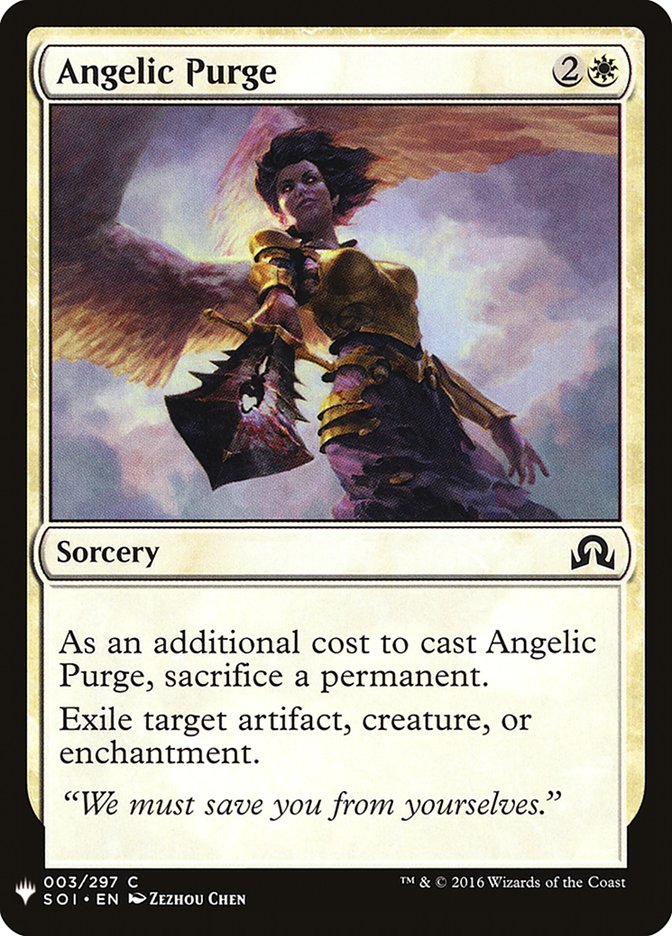 Angelic Purge [Mystery Booster] | Magic Magpie