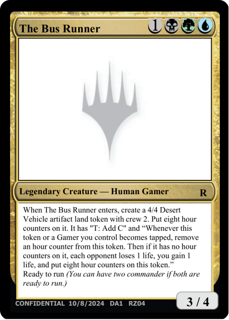 The Bus Runner [Unknown Event] | Magic Magpie