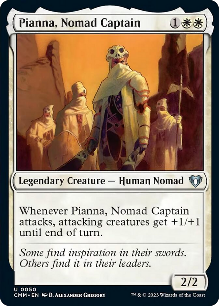 Pianna, Nomad Captain [Commander Masters] | Magic Magpie