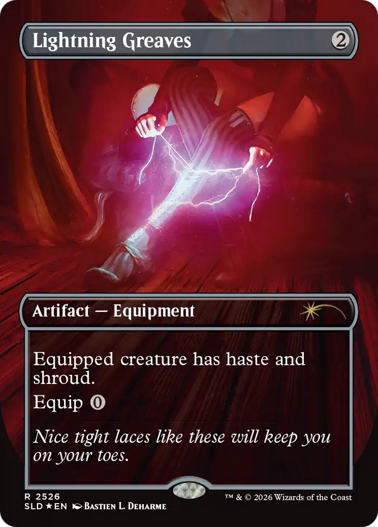 Lightning Greaves (2526) [Secret Lair Drop Series] | Magic Magpie