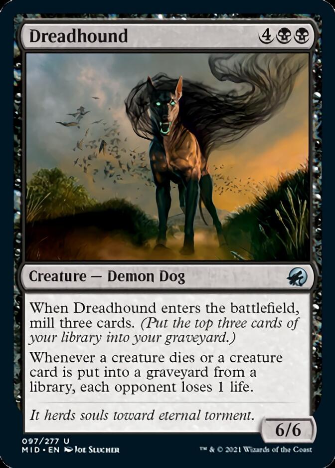 Dreadhound [Innistrad: Midnight Hunt] | Magic Magpie