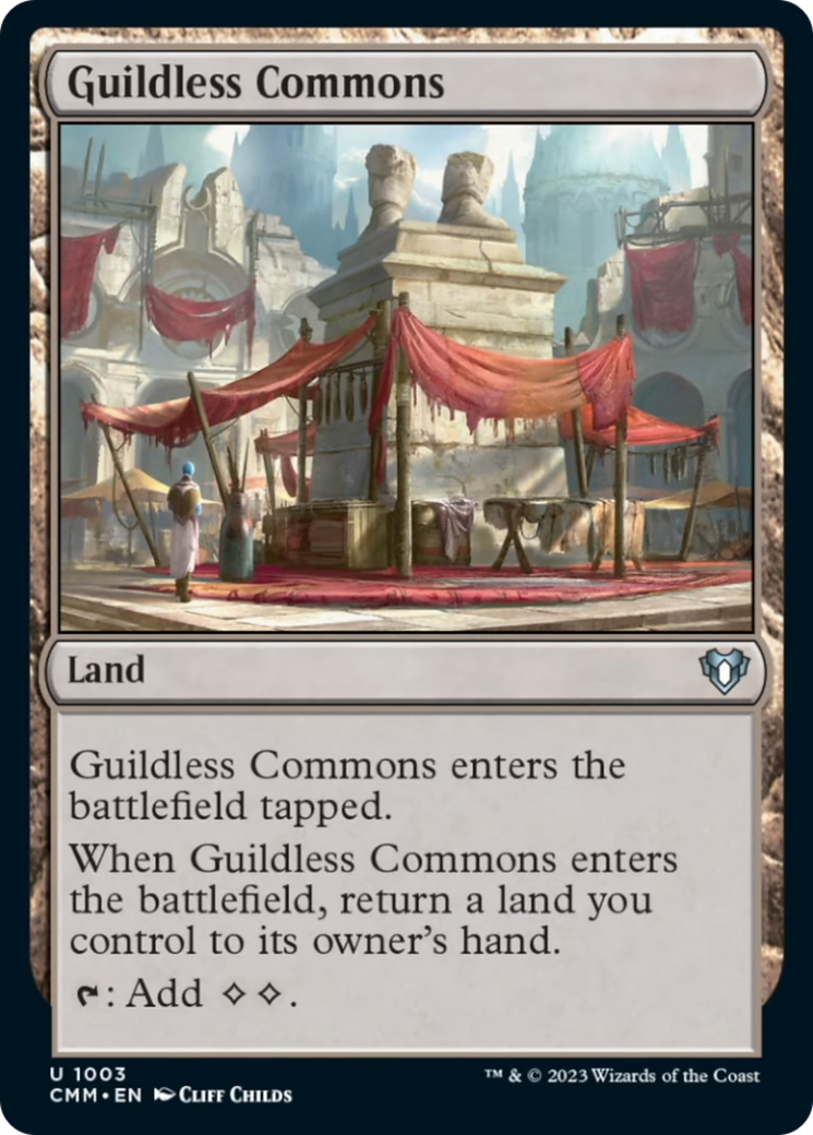 Guildless Commons [Commander Masters] | Magic Magpie