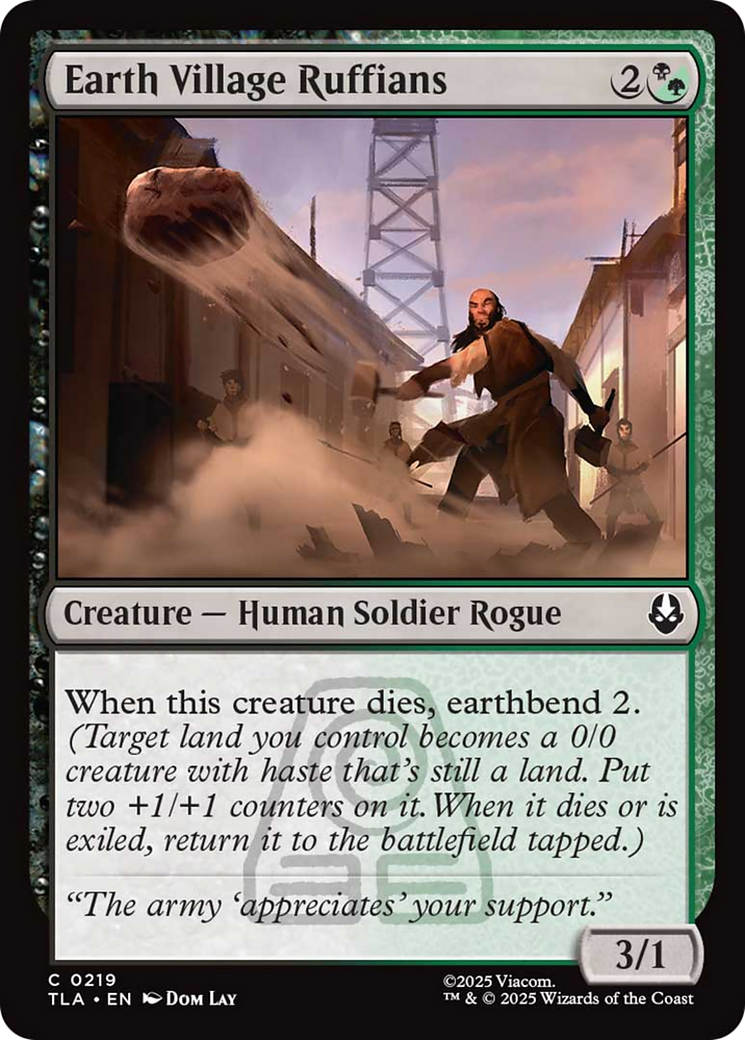 Earth Village Ruffians [Avatar: The Last Airbender] | Magic Magpie