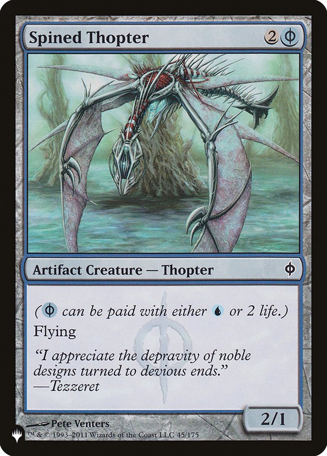 Spined Thopter [The List] | Magic Magpie