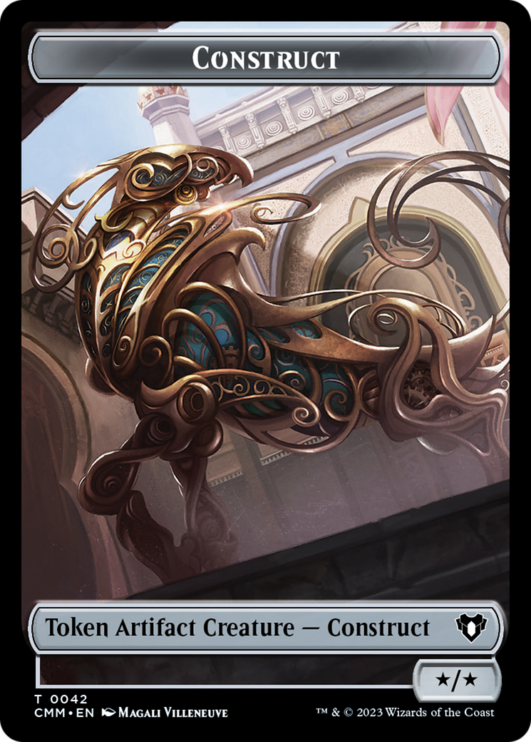 Construct Token (42) [Commander Masters Tokens] | Magic Magpie