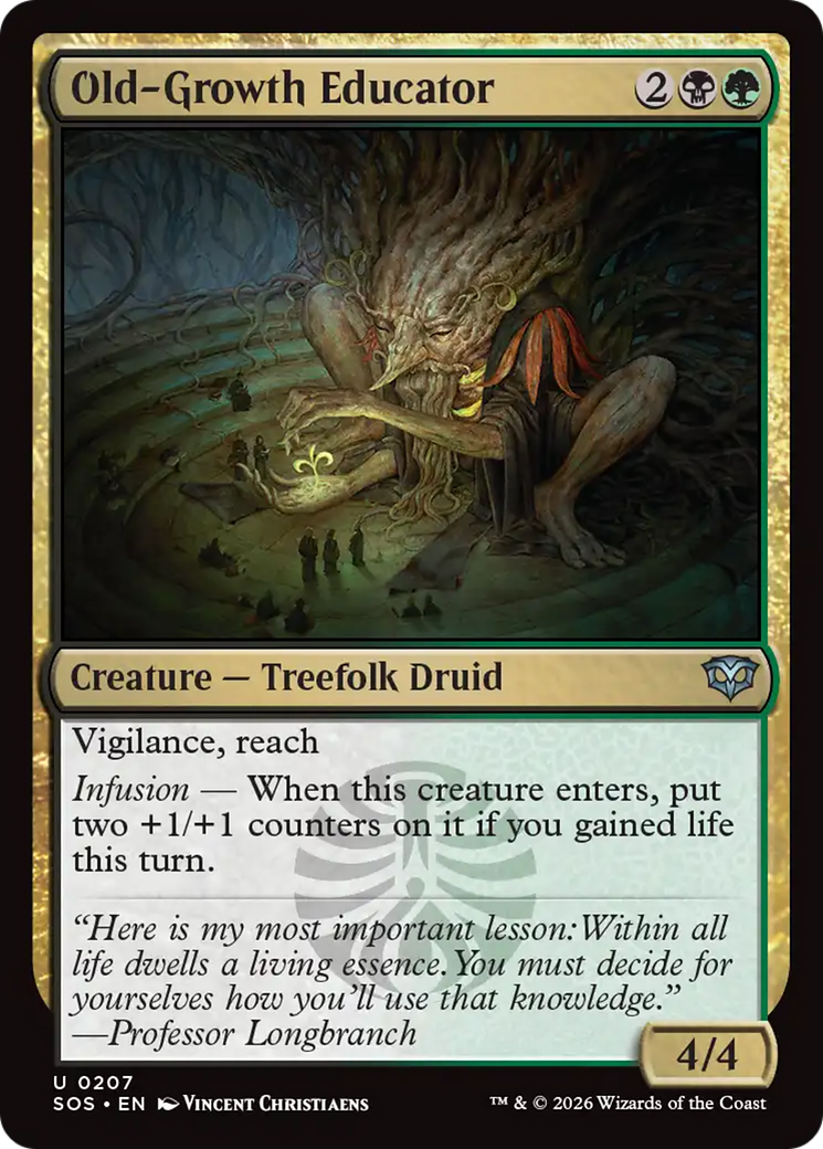 Old-Growth Educator [Secrets of Strixhaven] | Magic Magpie