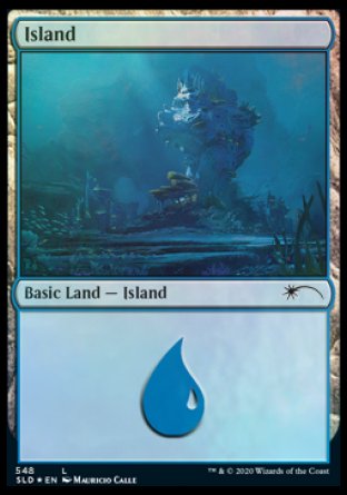 Island (Under the Sea) (548) [Secret Lair Drop Promos] | Magic Magpie