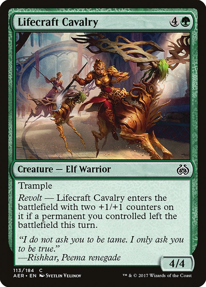 Lifecraft Cavalry [Aether Revolt] | Magic Magpie