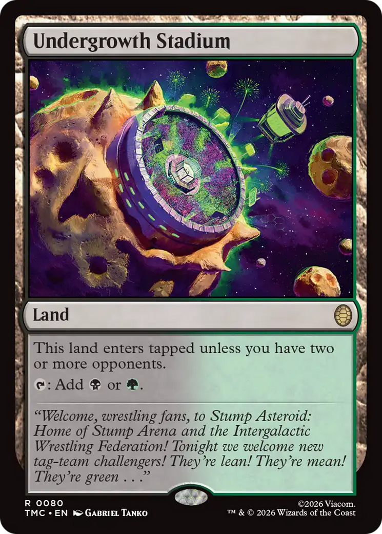Undergrowth Stadium [Teenage Mutant Ninja Turtles Commander] | Magic Magpie