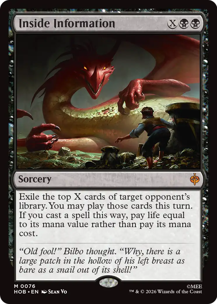 Inside Information [The Hobbit] | Magic Magpie
