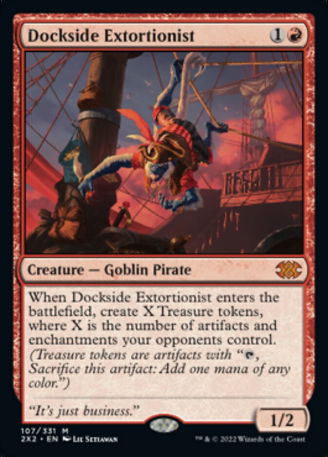 Dockside Extortionist [Double Masters 2022] | Magic Magpie