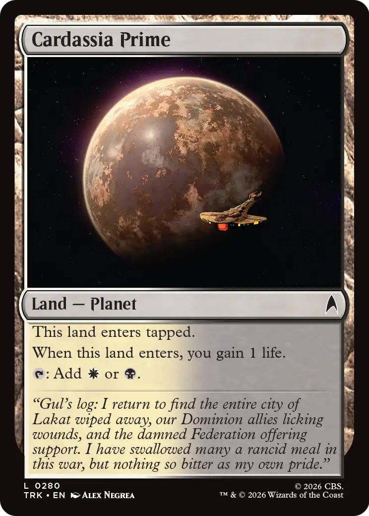 Cardassia Prime [Star Trek] | Magic Magpie